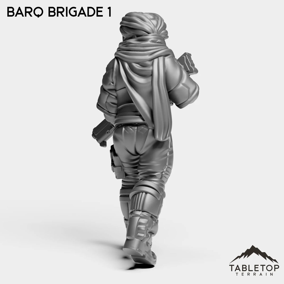 Tabletop Terrain Miniature Barq Brigade