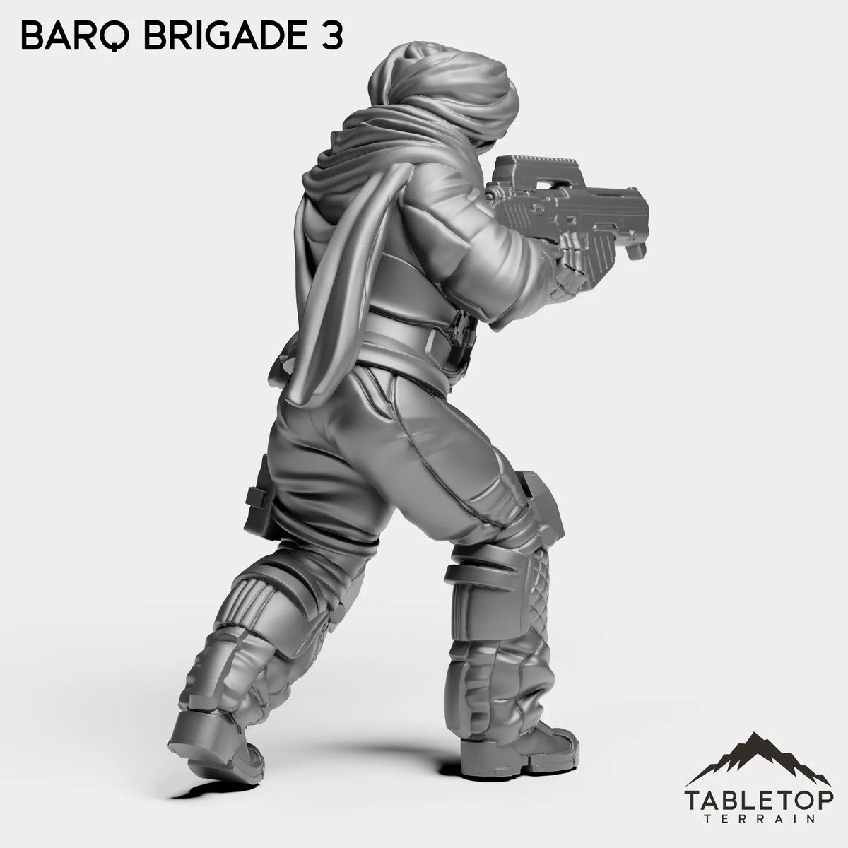 Tabletop Terrain Miniature Barq Brigade