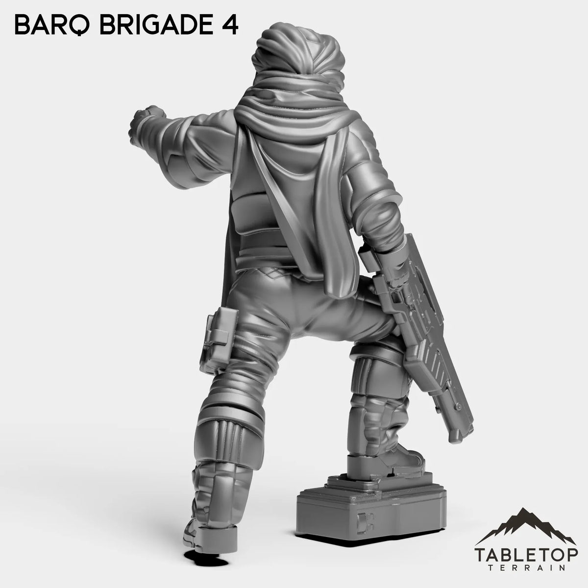 Tabletop Terrain Miniature Barq Brigade