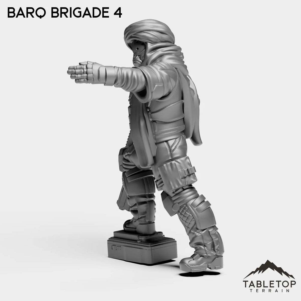 Tabletop Terrain Miniature Barq Brigade