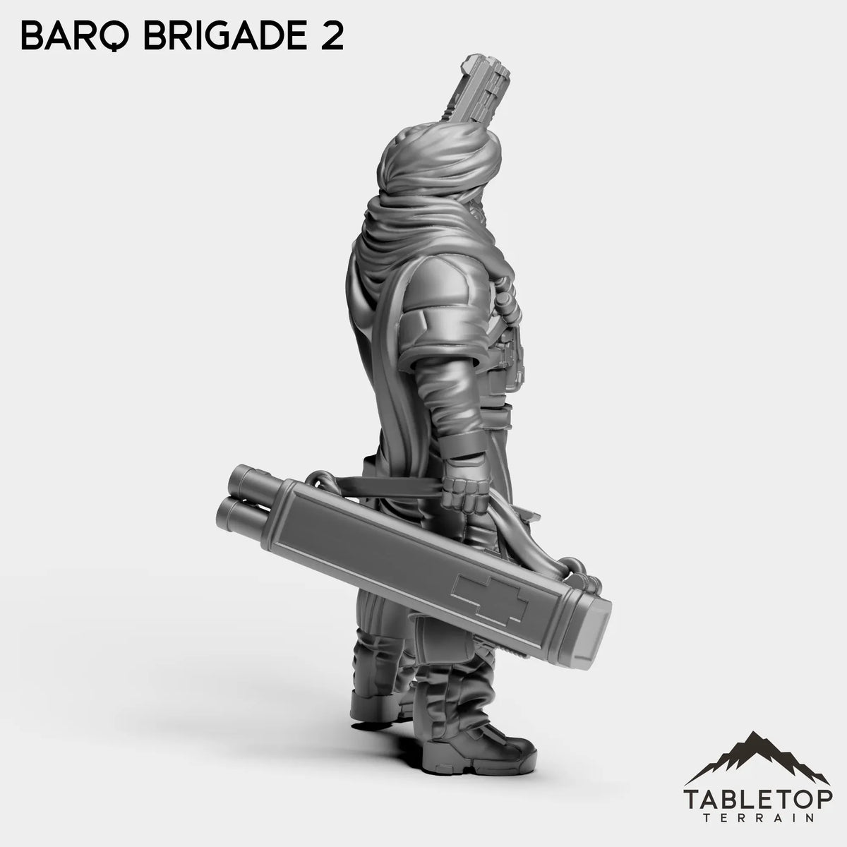 Tabletop Terrain Miniature Barq Brigade