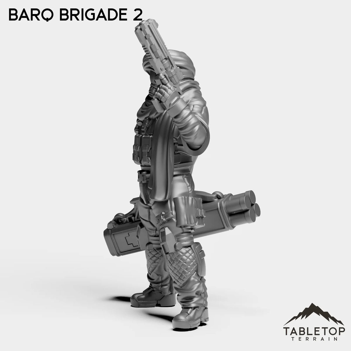 Tabletop Terrain Miniature Barq Brigade