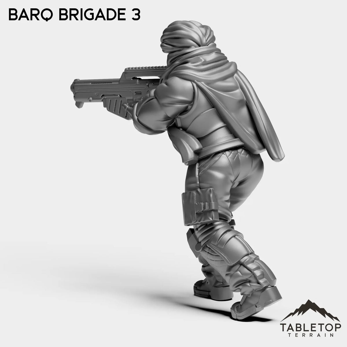 Tabletop Terrain Miniature Barq Brigade
