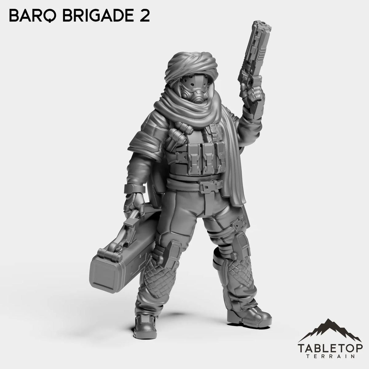 Tabletop Terrain Miniature Barq Brigade 2 Barq Brigade