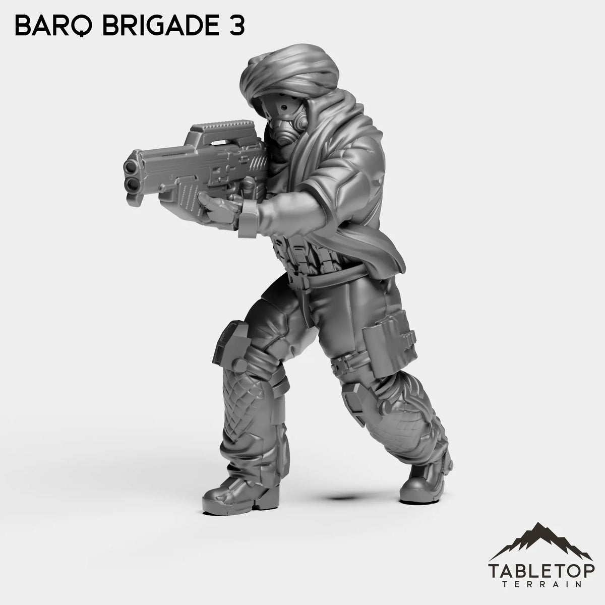 Tabletop Terrain Miniature Barq Brigade 3 Barq Brigade