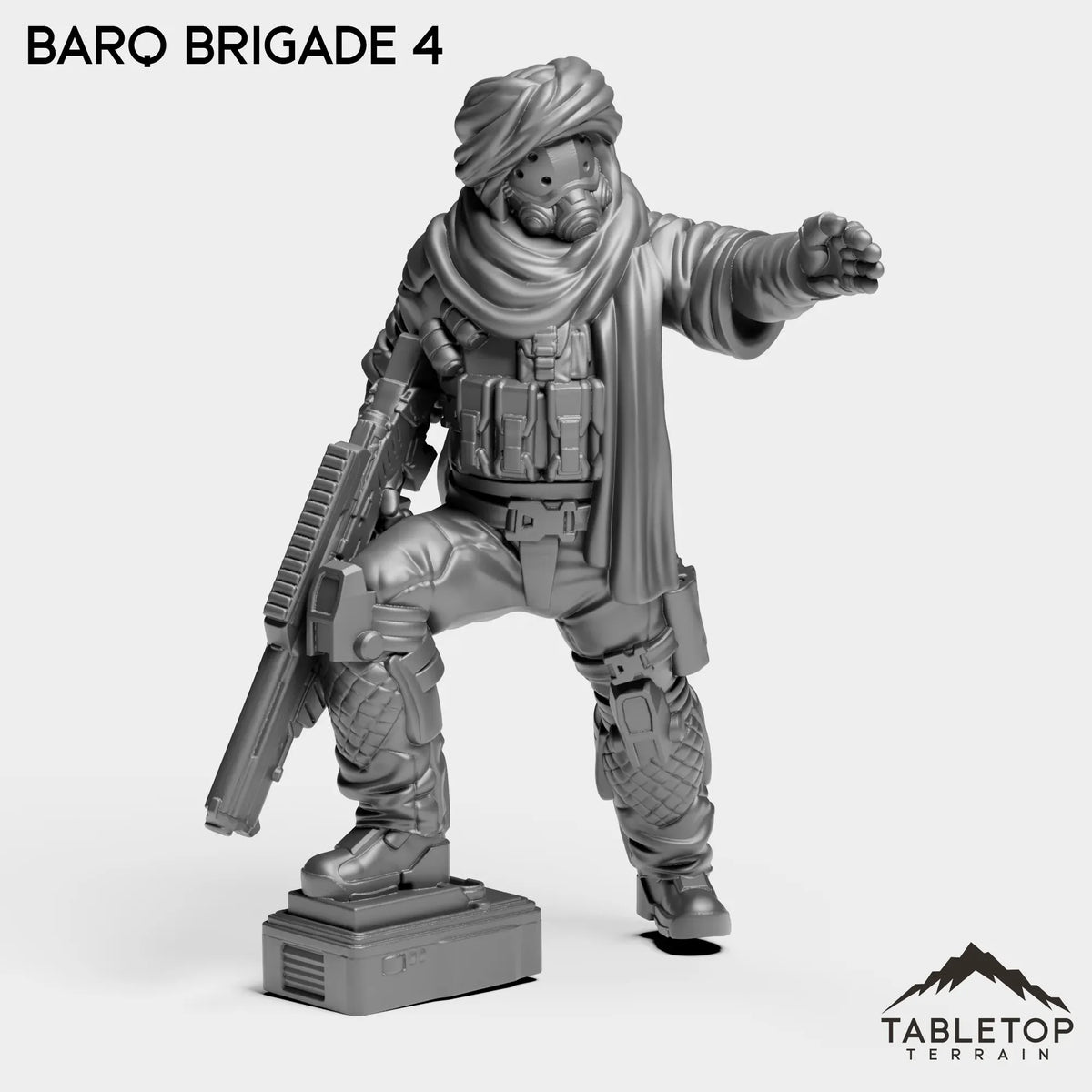 Tabletop Terrain Miniature Barq Brigade 4 Barq Brigade