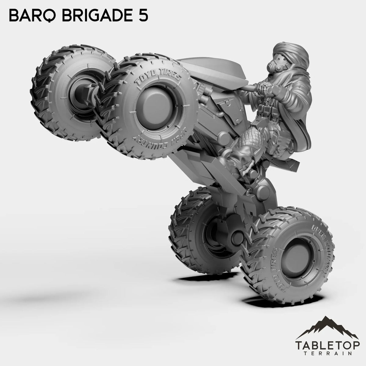 Tabletop Terrain Miniature Barq Brigade 5 Barq Brigade