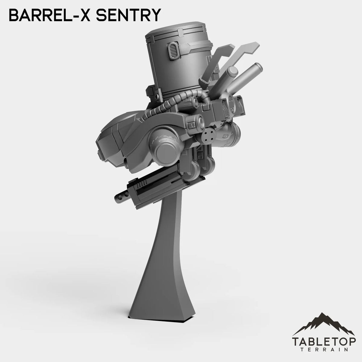 Tabletop Terrain Miniature Barrel-X