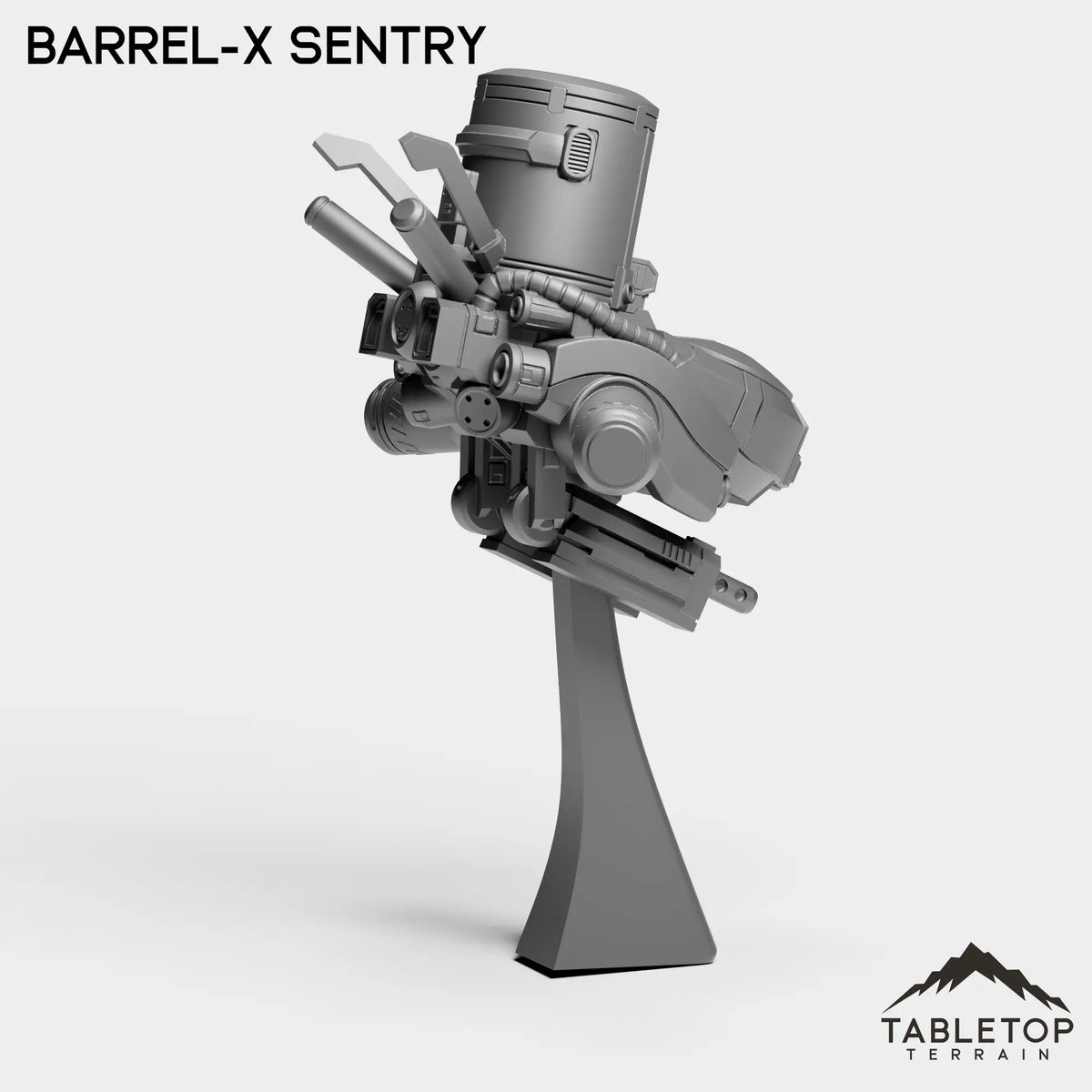 Tabletop Terrain Miniature Barrel-X