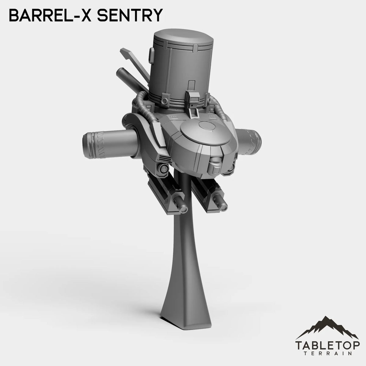 Tabletop Terrain Miniature Barrel-X