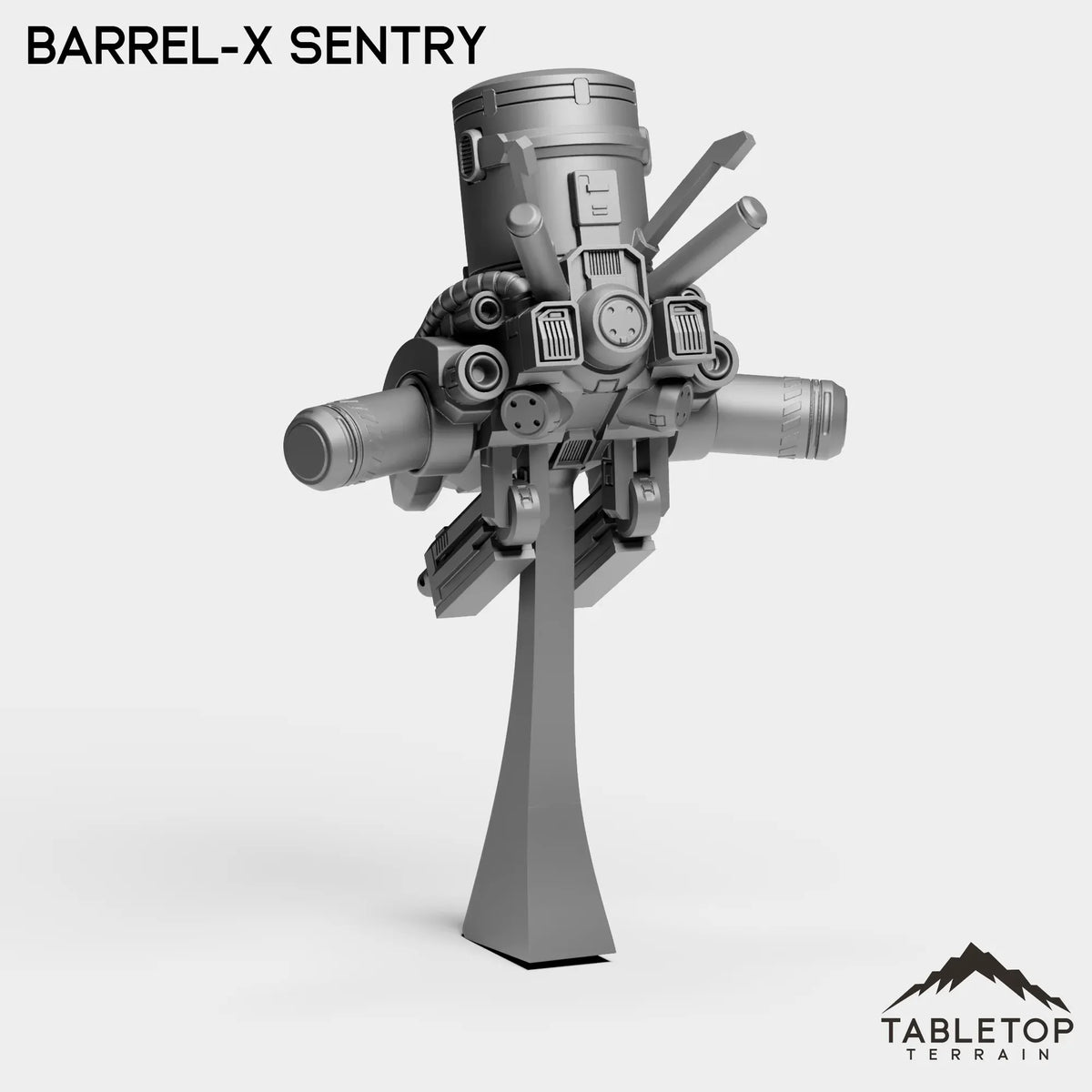 Tabletop Terrain Miniature Barrel-X