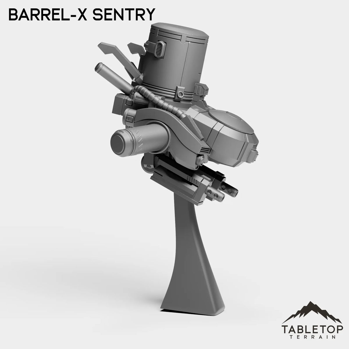 Tabletop Terrain Miniature Barrel-X