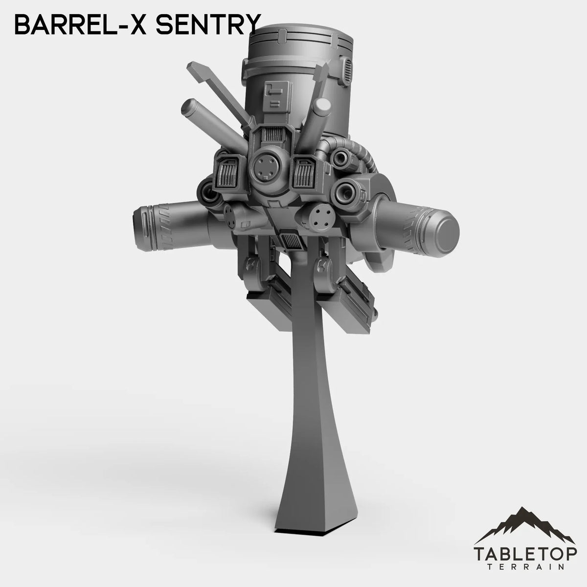 Tabletop Terrain Miniature Barrel-X