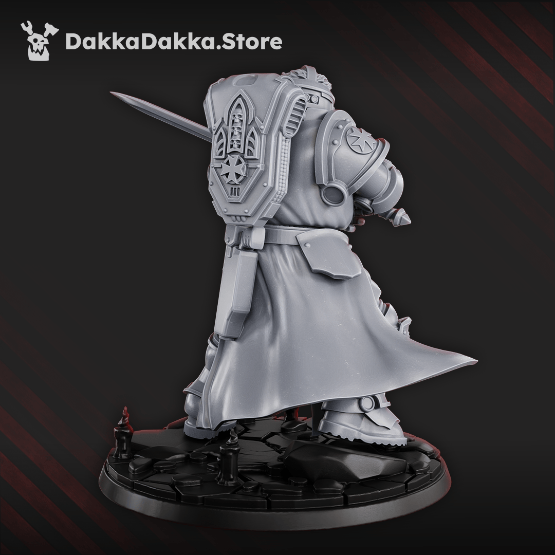 Tabletop Terrain Miniature Battle Brother + painting guide