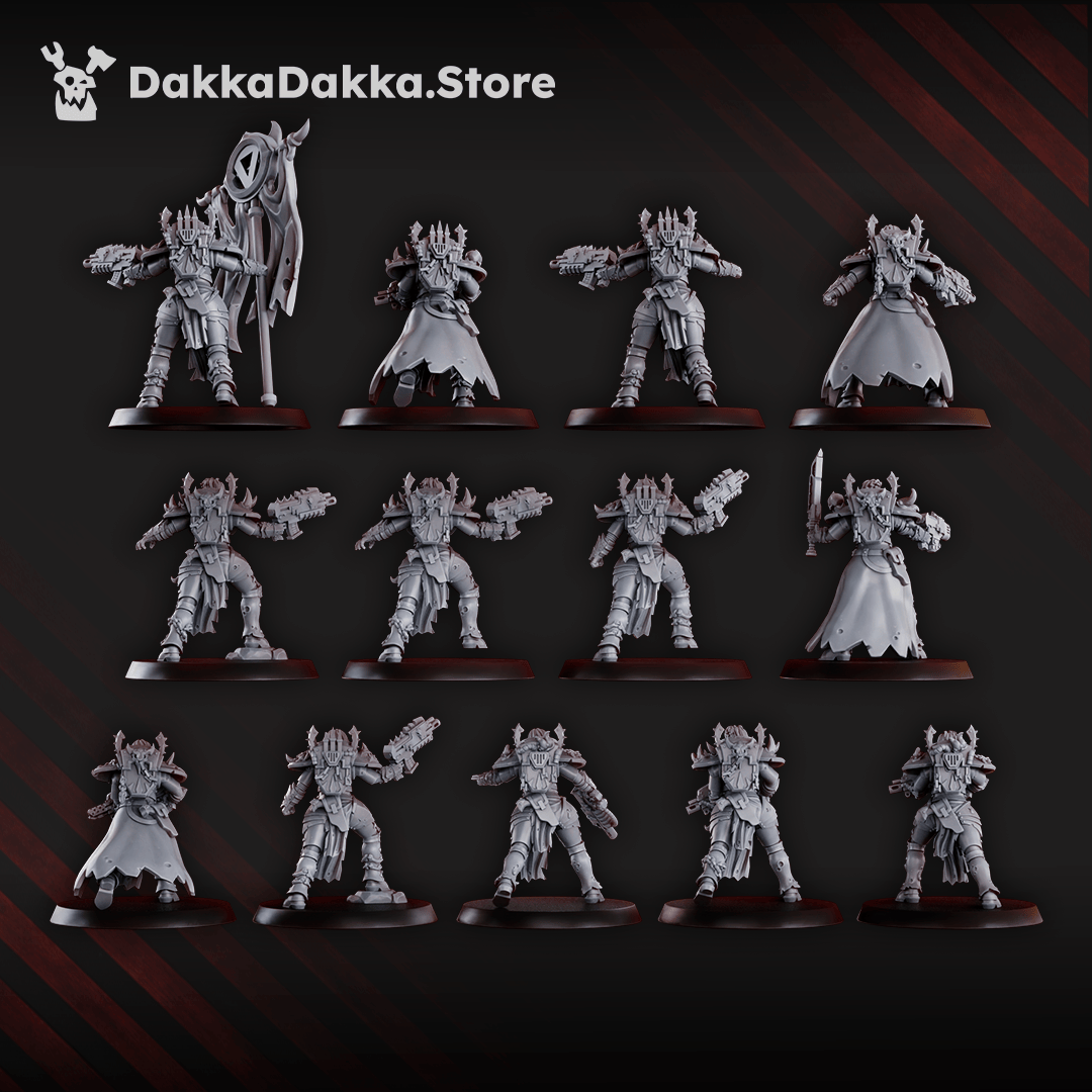 Tabletop Terrain Miniature Battle Witches Squad