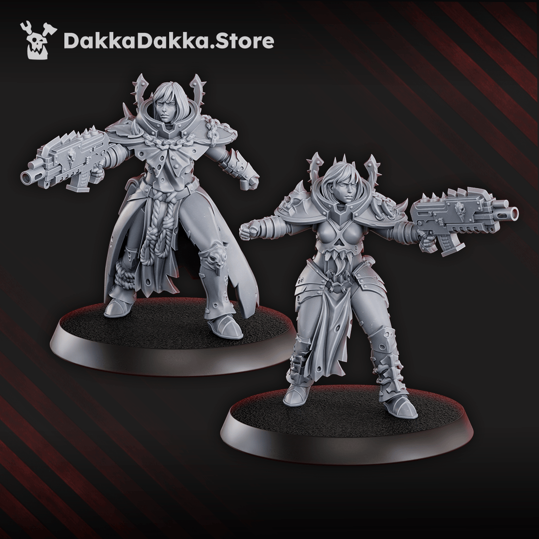 Tabletop Terrain Miniature Battle Witches Squad