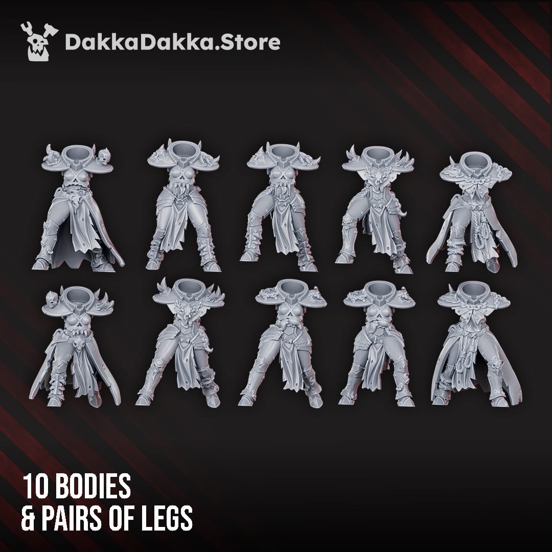 Tabletop Terrain Miniature Battle Witches Squad (build kit)