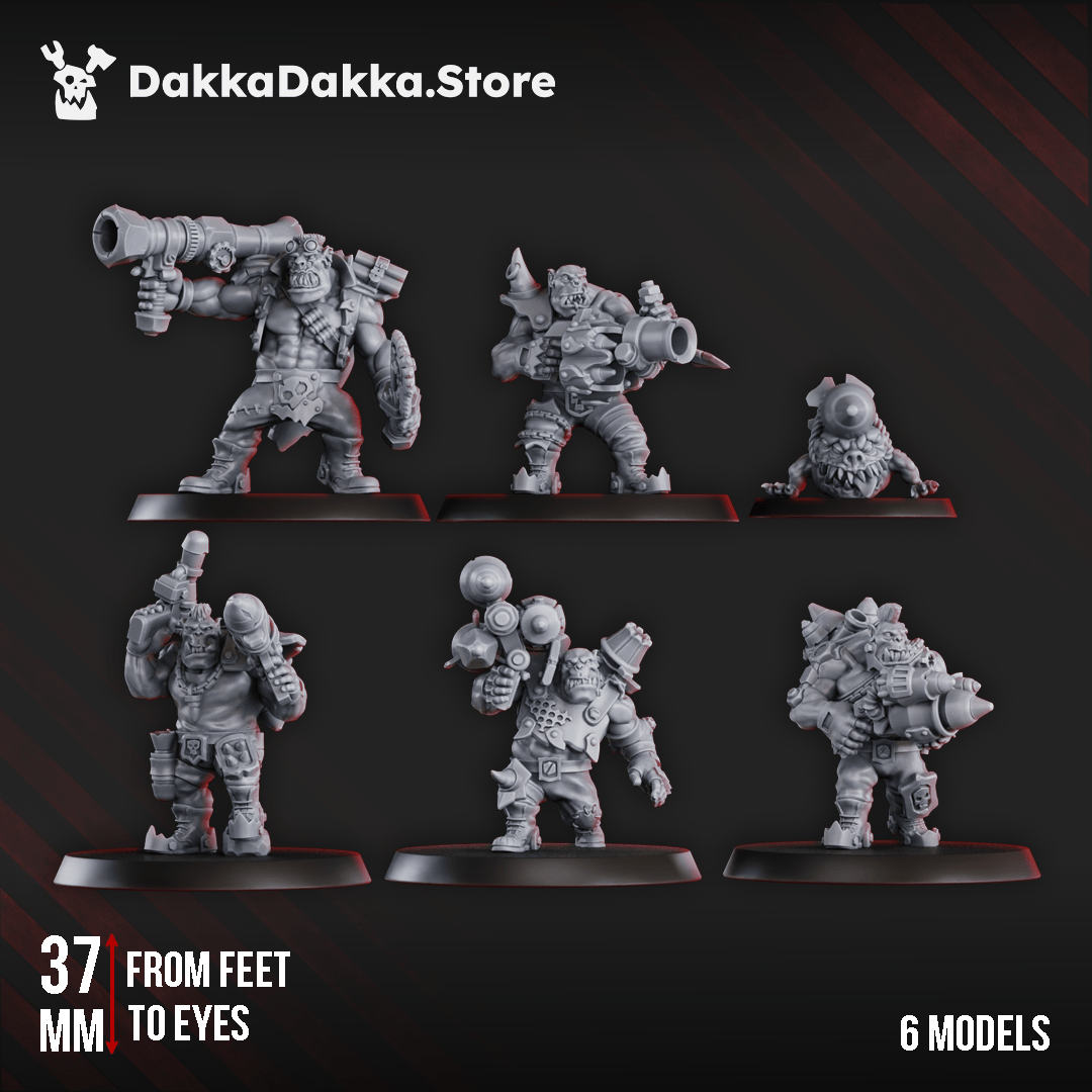 Tabletop Terrain Miniature Bazooka Bruvvaz