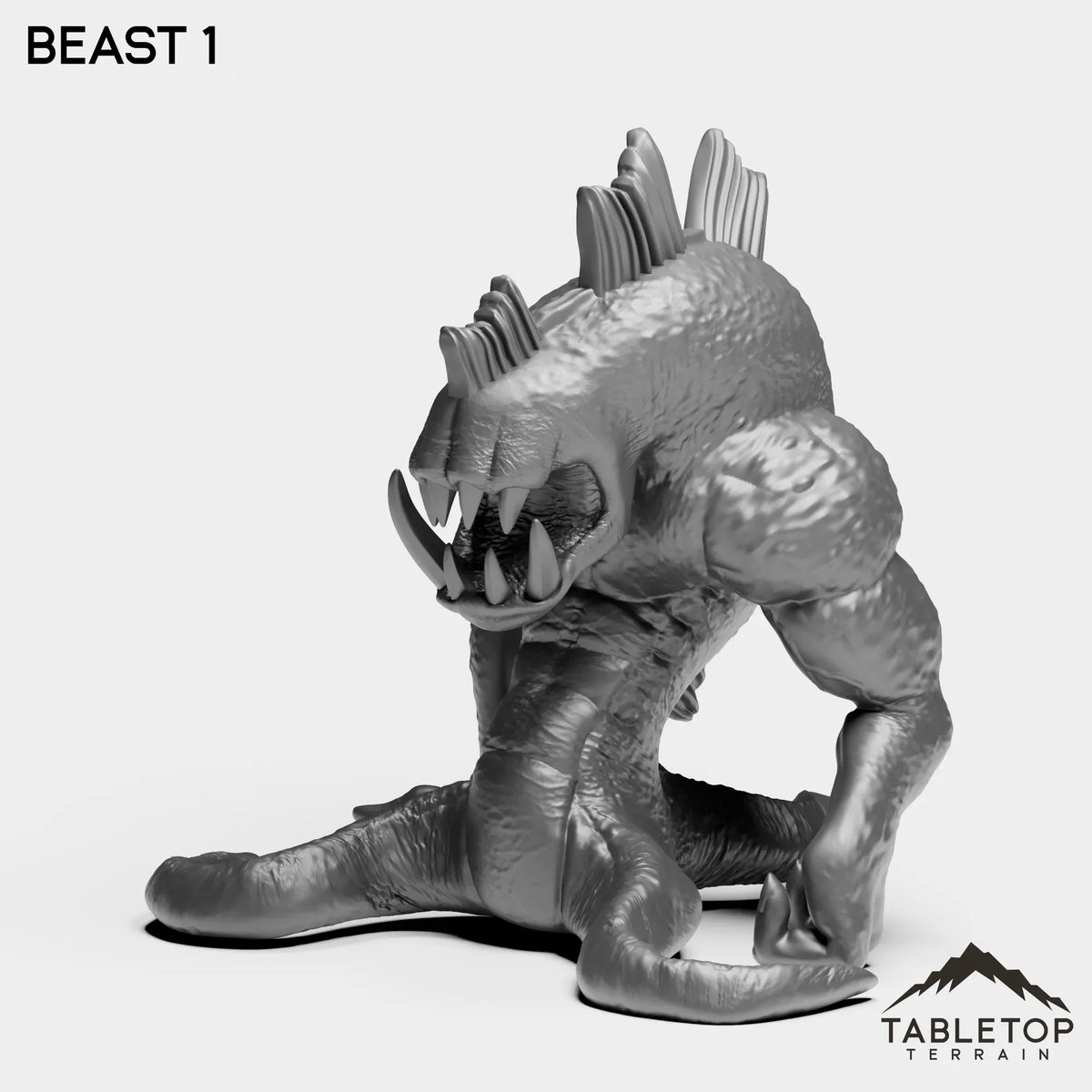 Tabletop Terrain Miniature Beast 1 Greater Flesh Beast