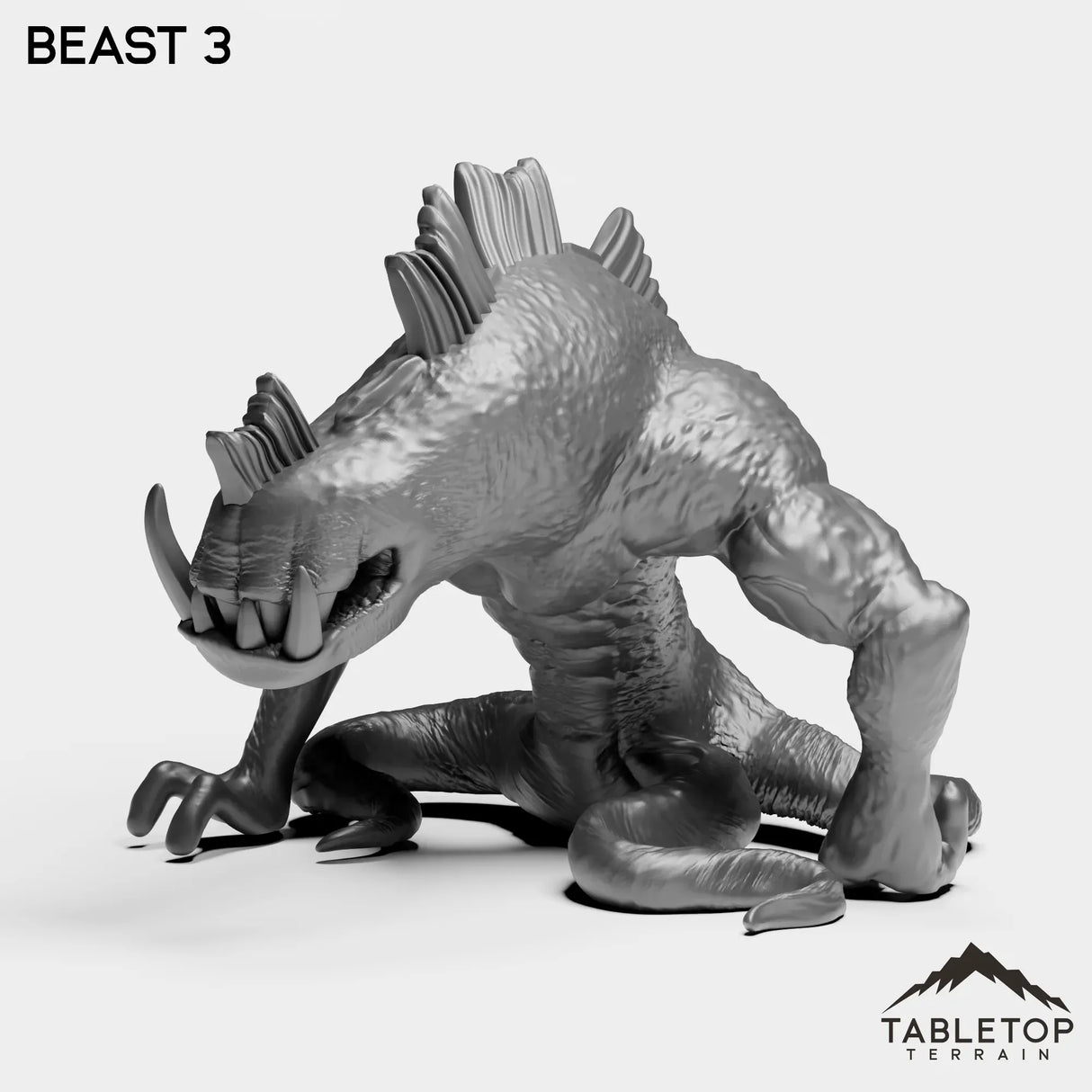 Tabletop Terrain Miniature Beast 3 Greater Flesh Beast