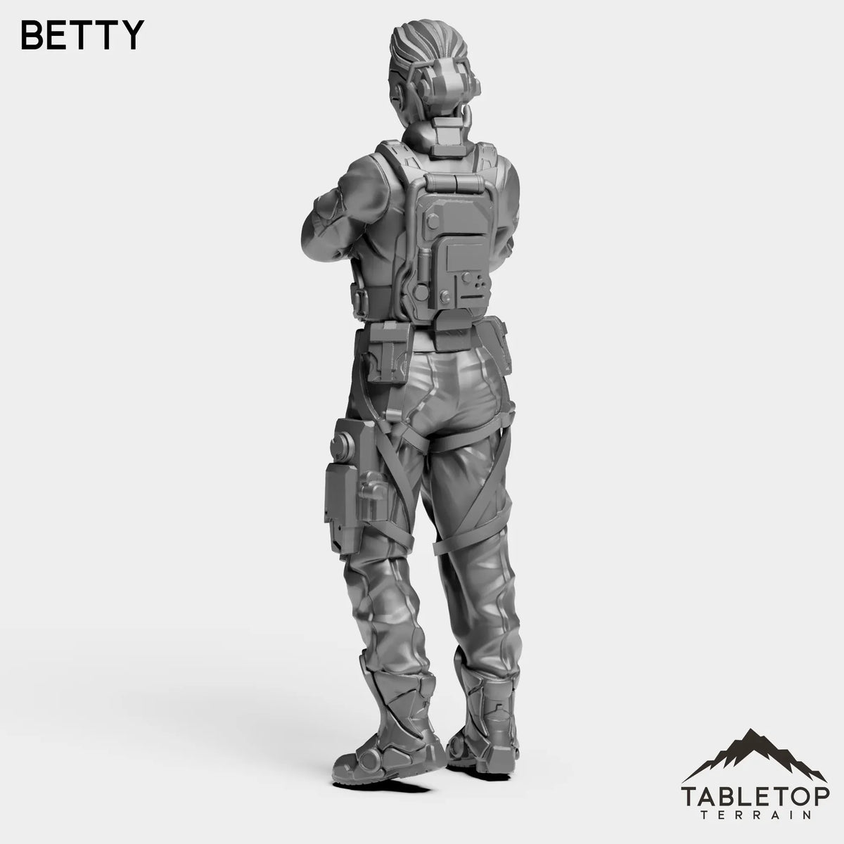 Tabletop Terrain Miniature Betty - Shock Team