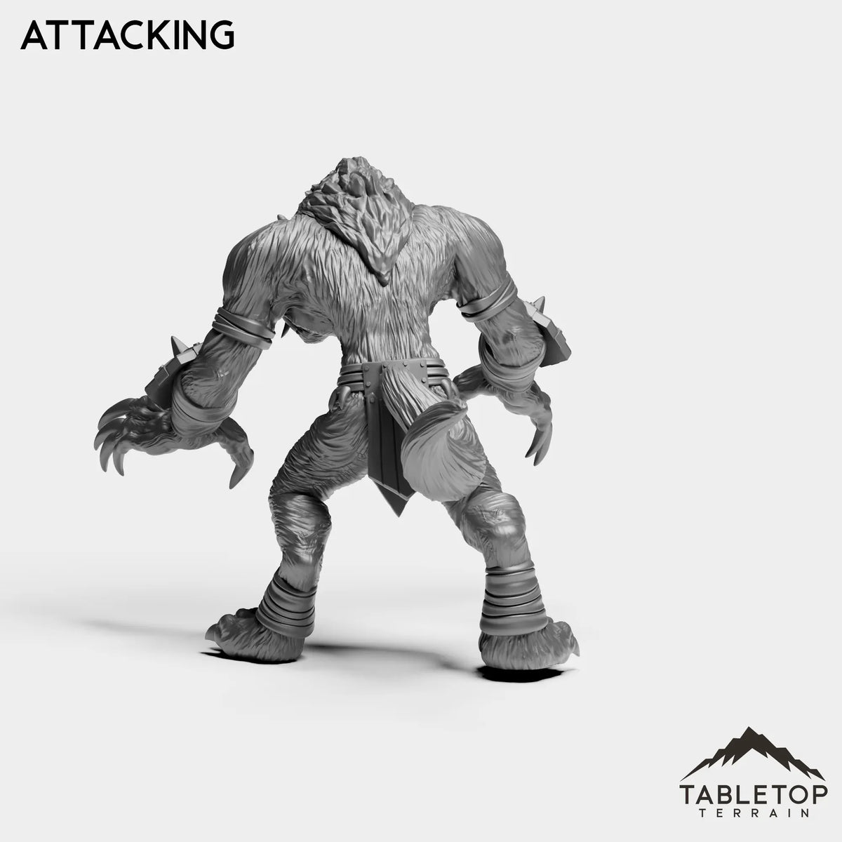 Tabletop Terrain Miniature Big Bad Werewolf