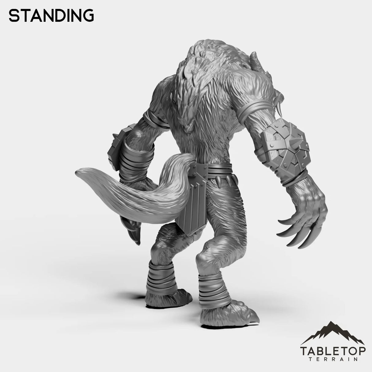 Tabletop Terrain Miniature Big Bad Werewolf