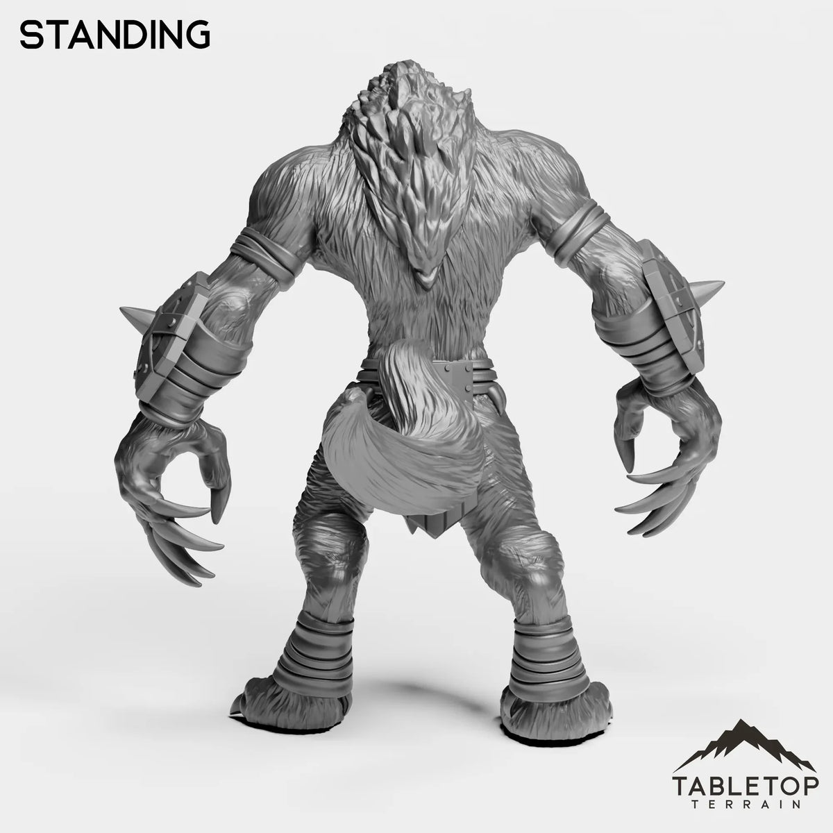 Tabletop Terrain Miniature Big Bad Werewolf