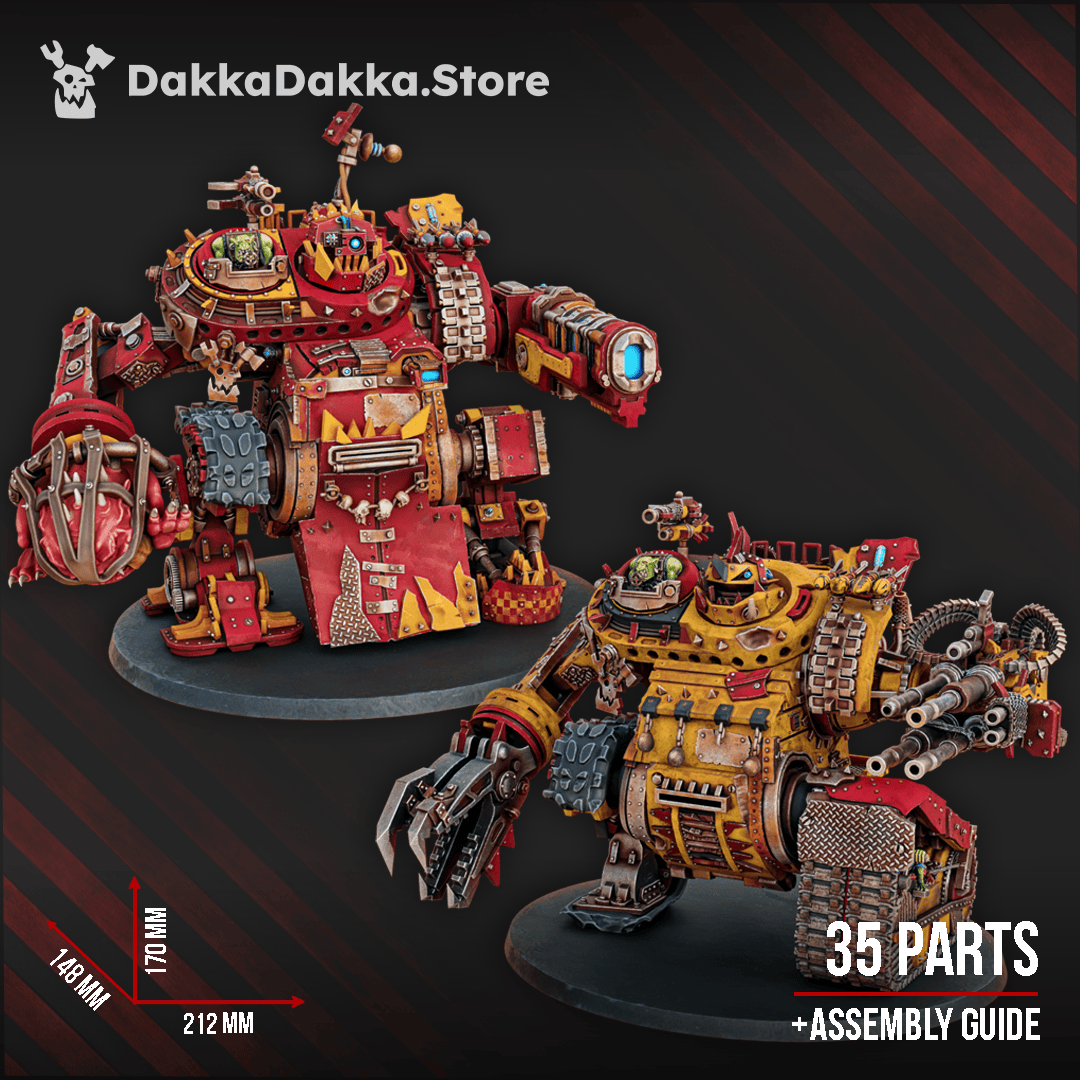 Tabletop Terrain Miniature Big Des'trukta & Big Breaka