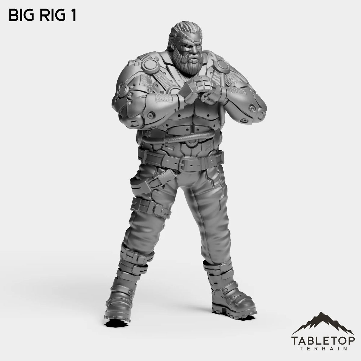 Tabletop Terrain Miniature Big Rig