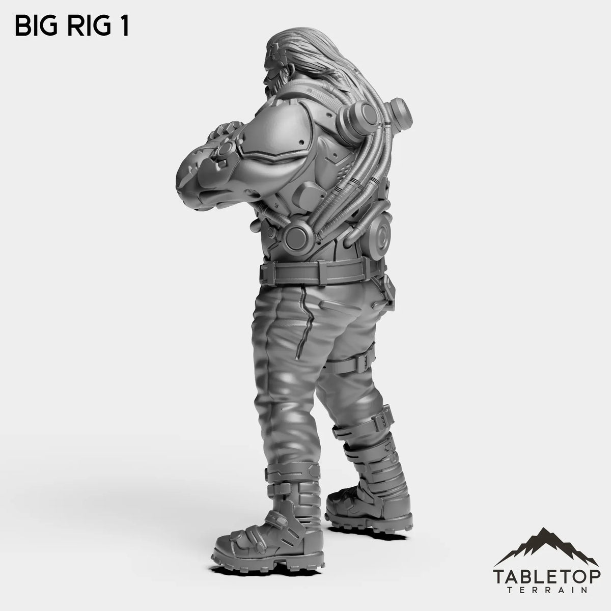 Tabletop Terrain Miniature Big Rig