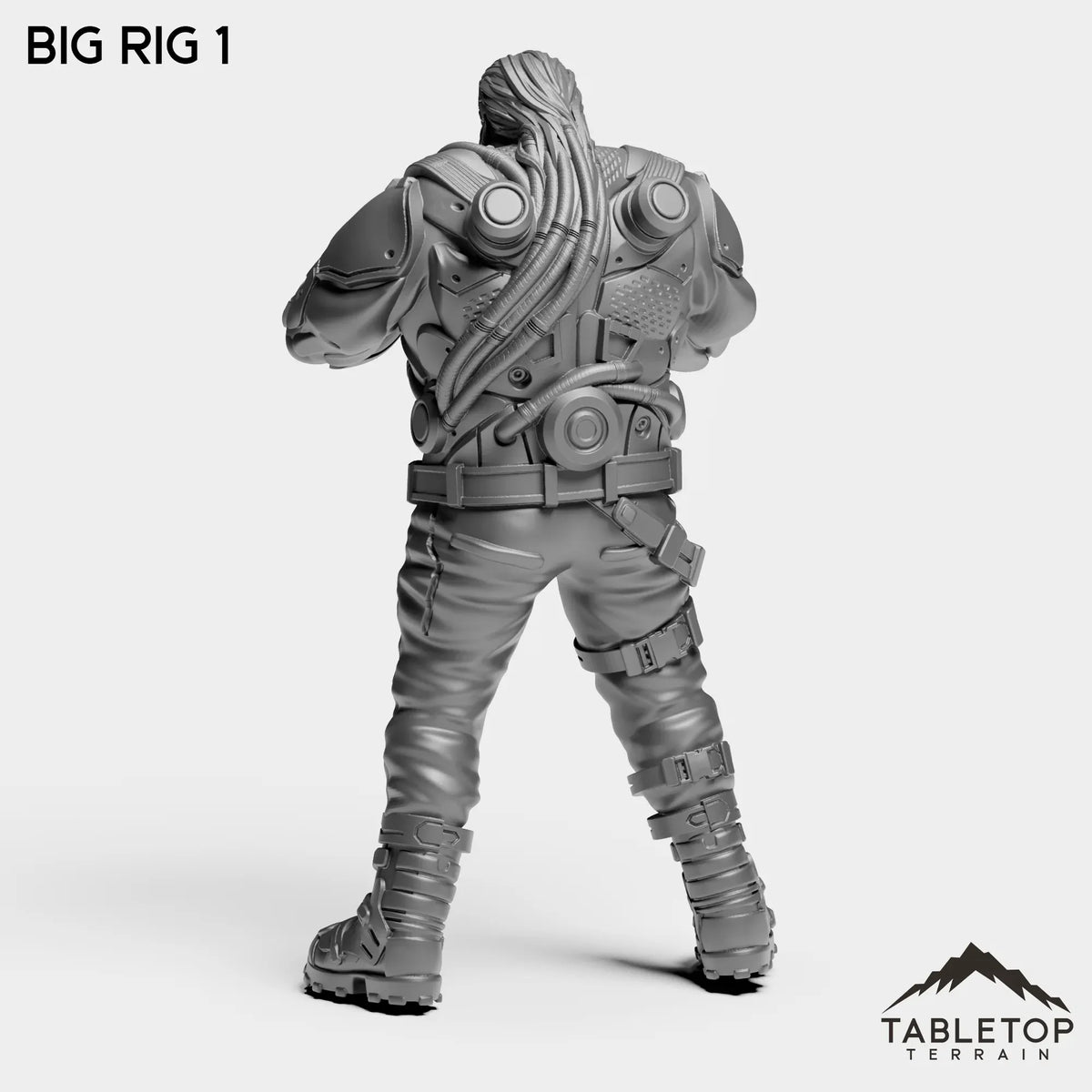 Tabletop Terrain Miniature Big Rig