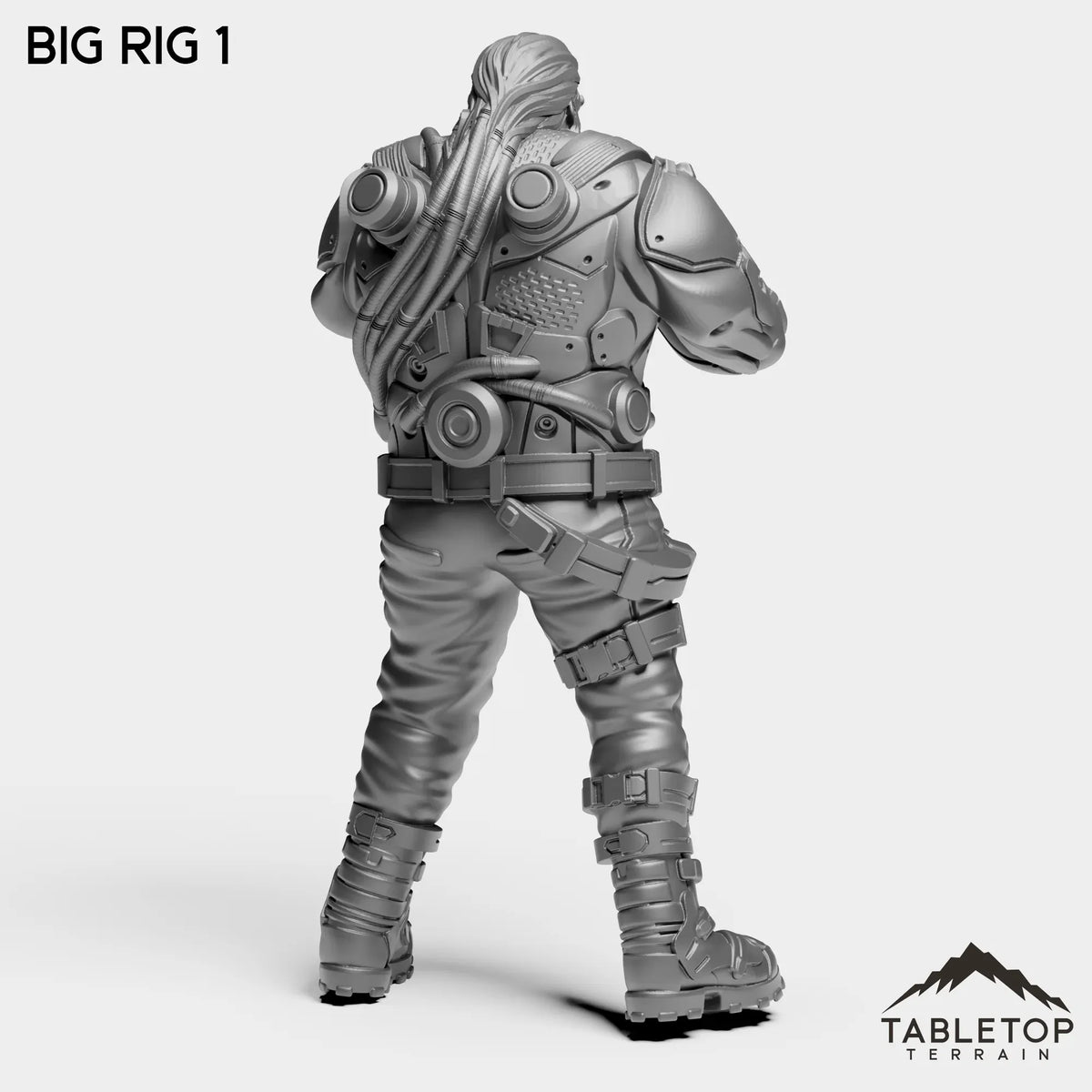 Tabletop Terrain Miniature Big Rig