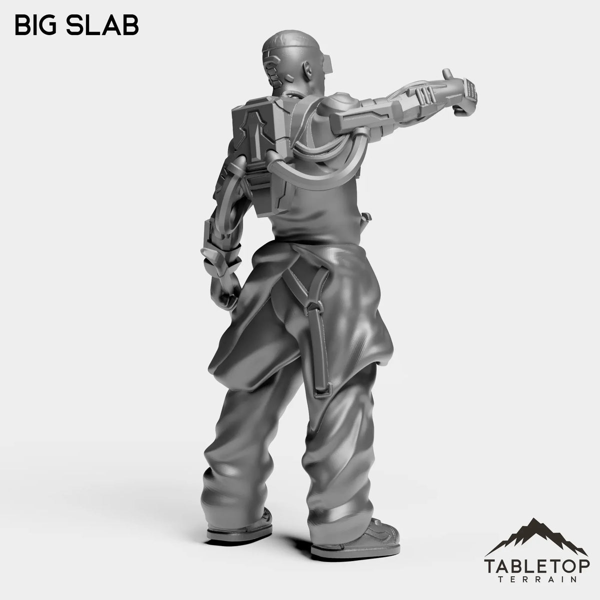 Tabletop Terrain Miniature Big Slab - Black Site Prisoners