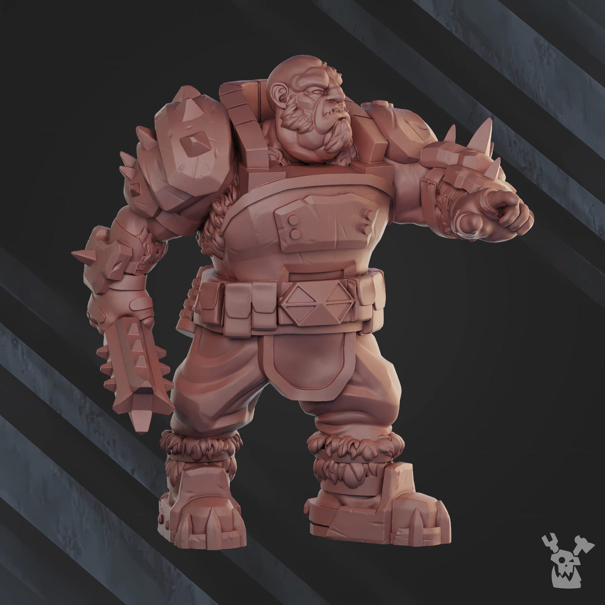 Tabletop Terrain Miniature "Bigfoot" Heavy Squad