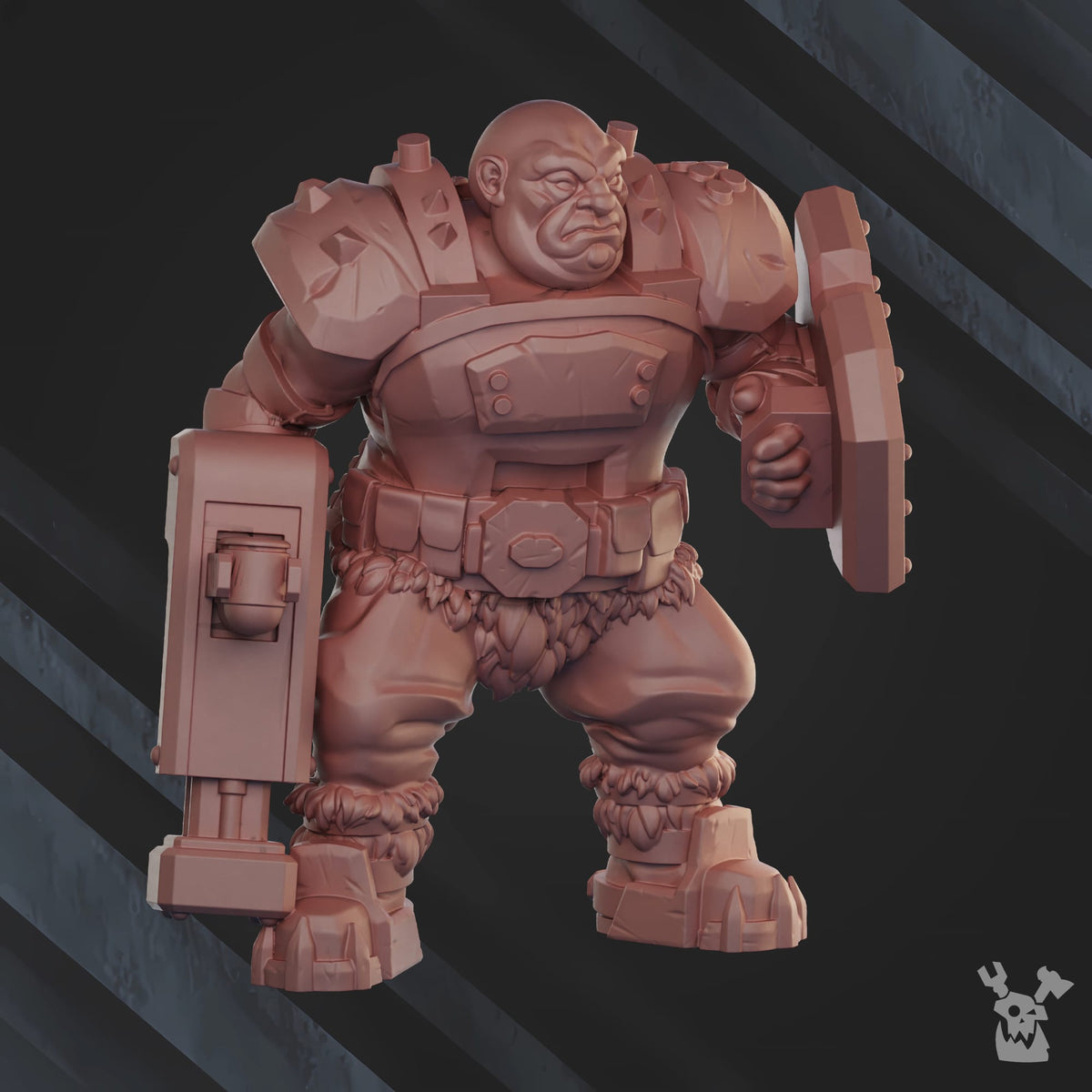 Tabletop Terrain Miniature "Bigfoot" Heavy Squad