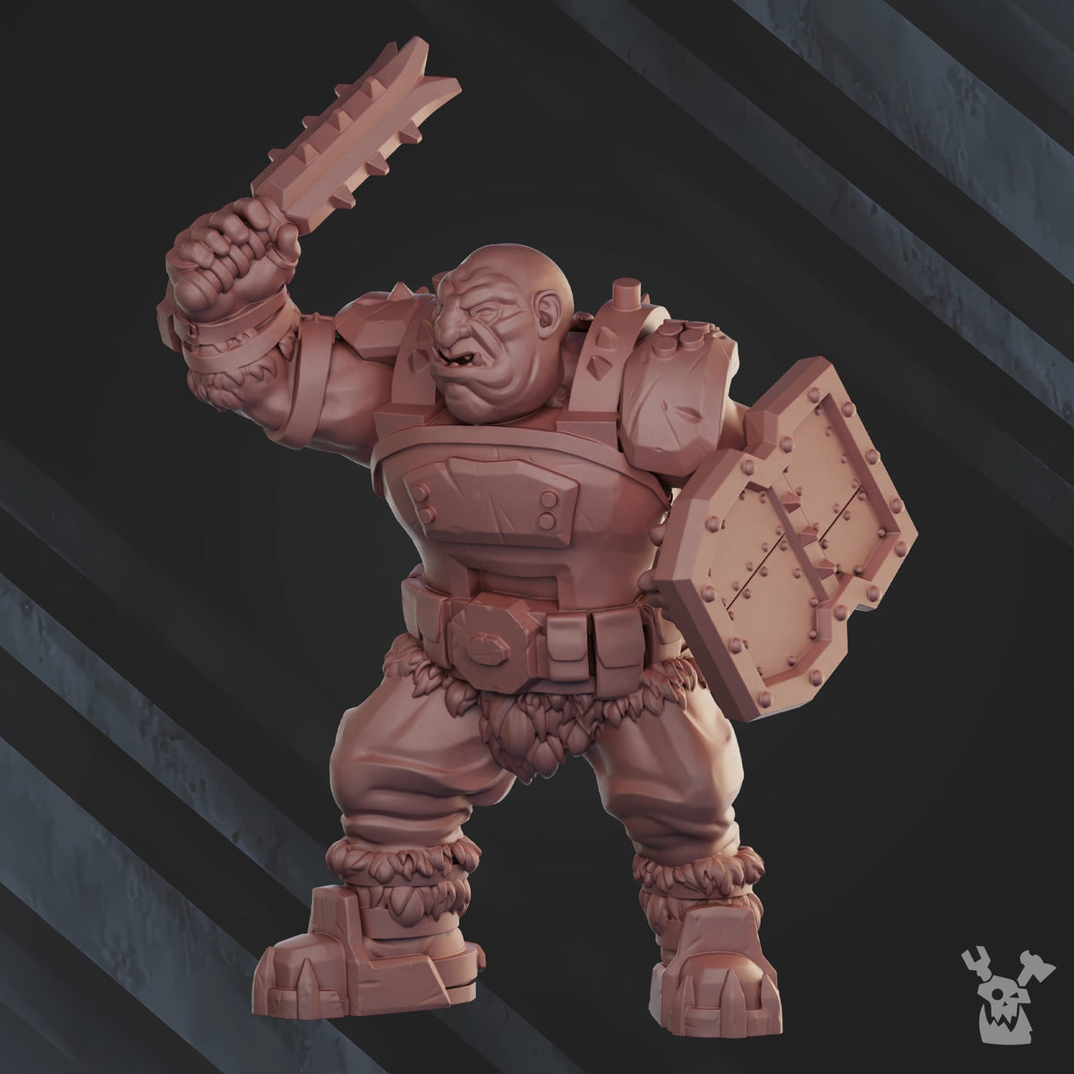 Tabletop Terrain Miniature "Bigfoot" Heavy Squad