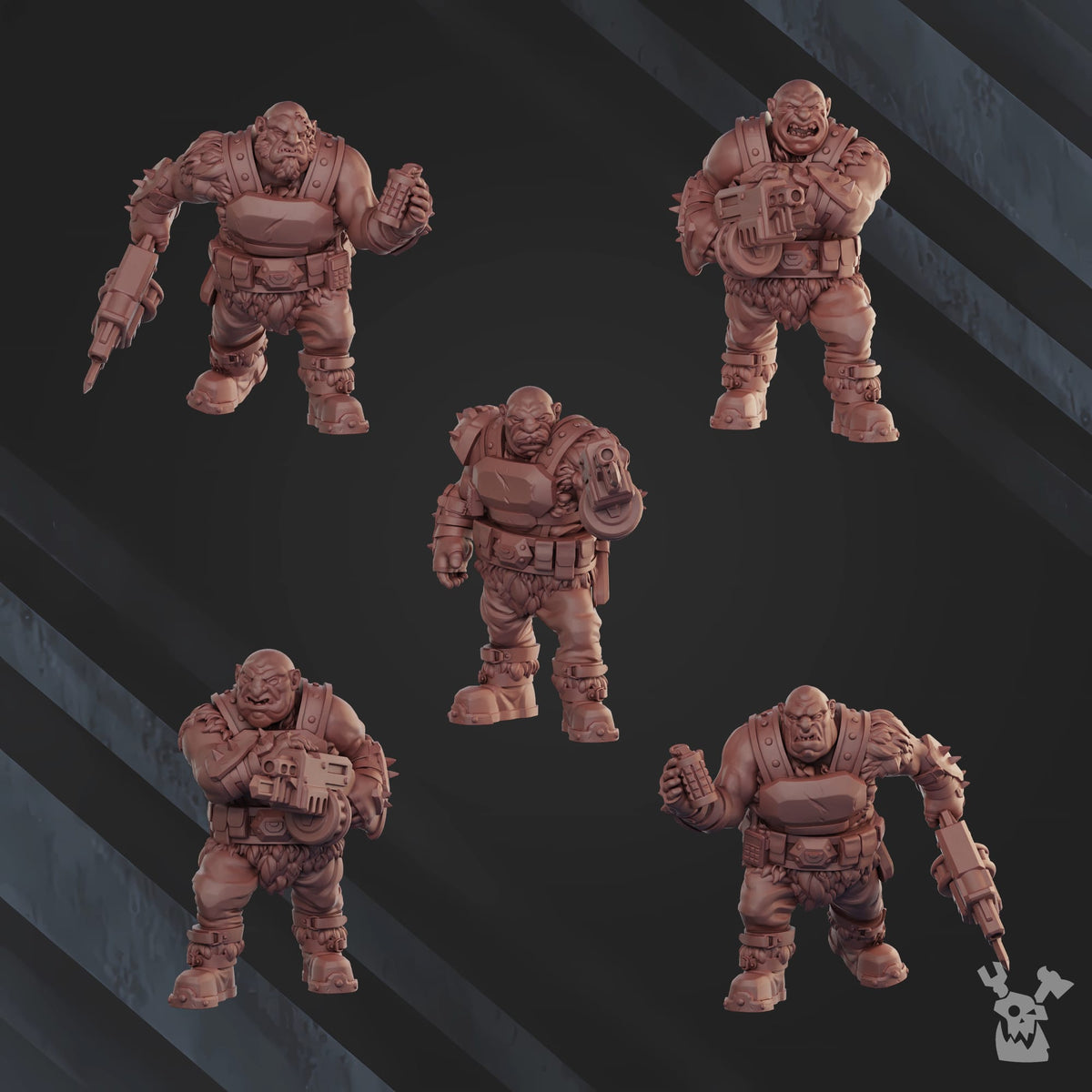 Tabletop Terrain Miniature "Bigfoot" Light Squad
