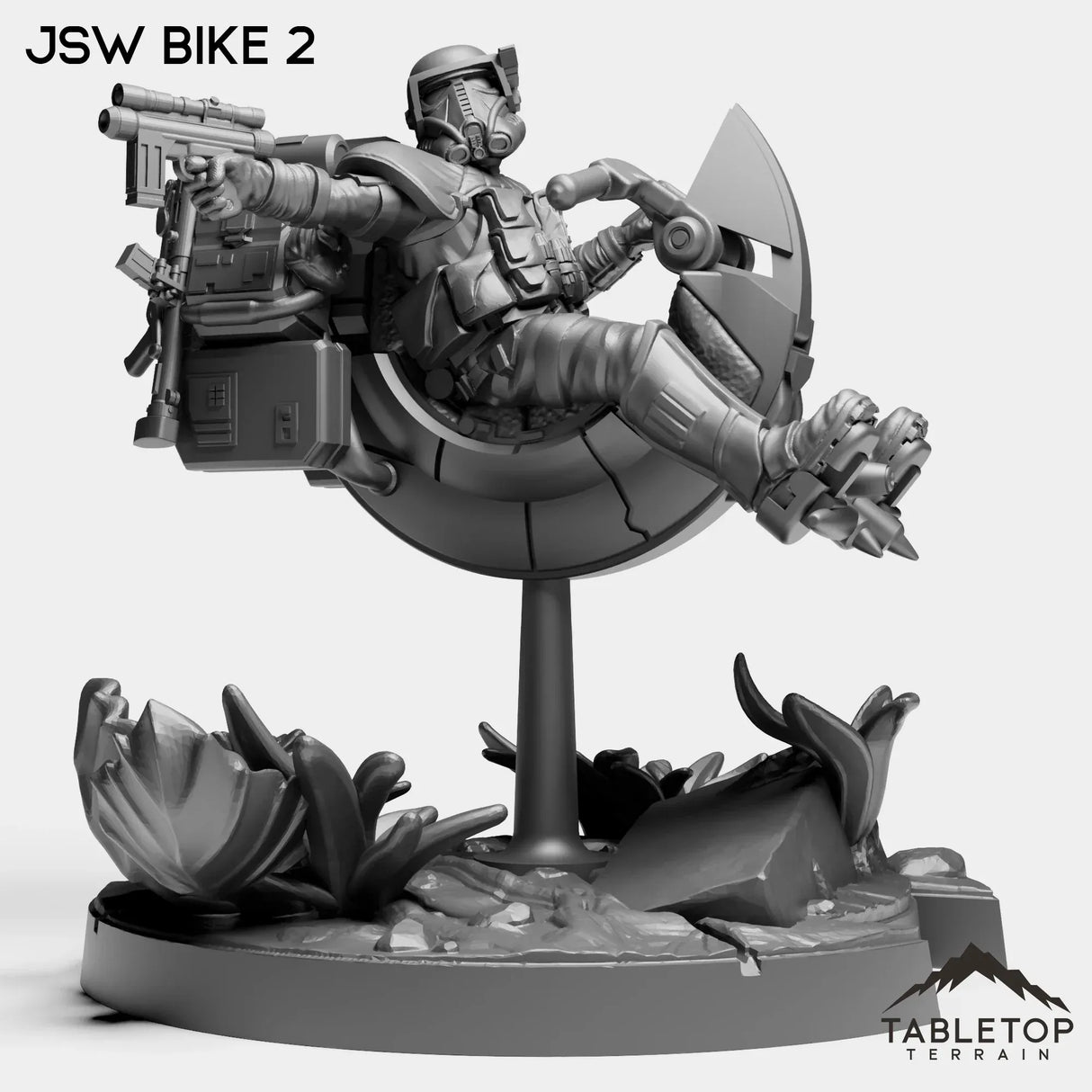 Tabletop Terrain Miniature Biker 2 JSW Bikers