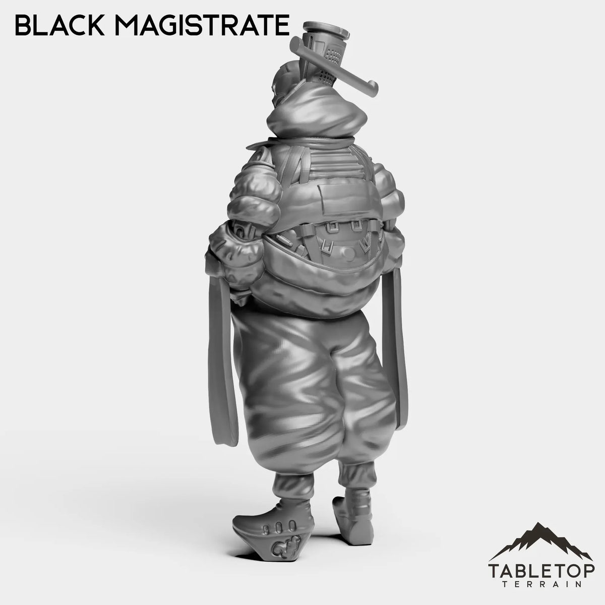 Tabletop Terrain Miniature Black Magistrate - Black Lotus Squad