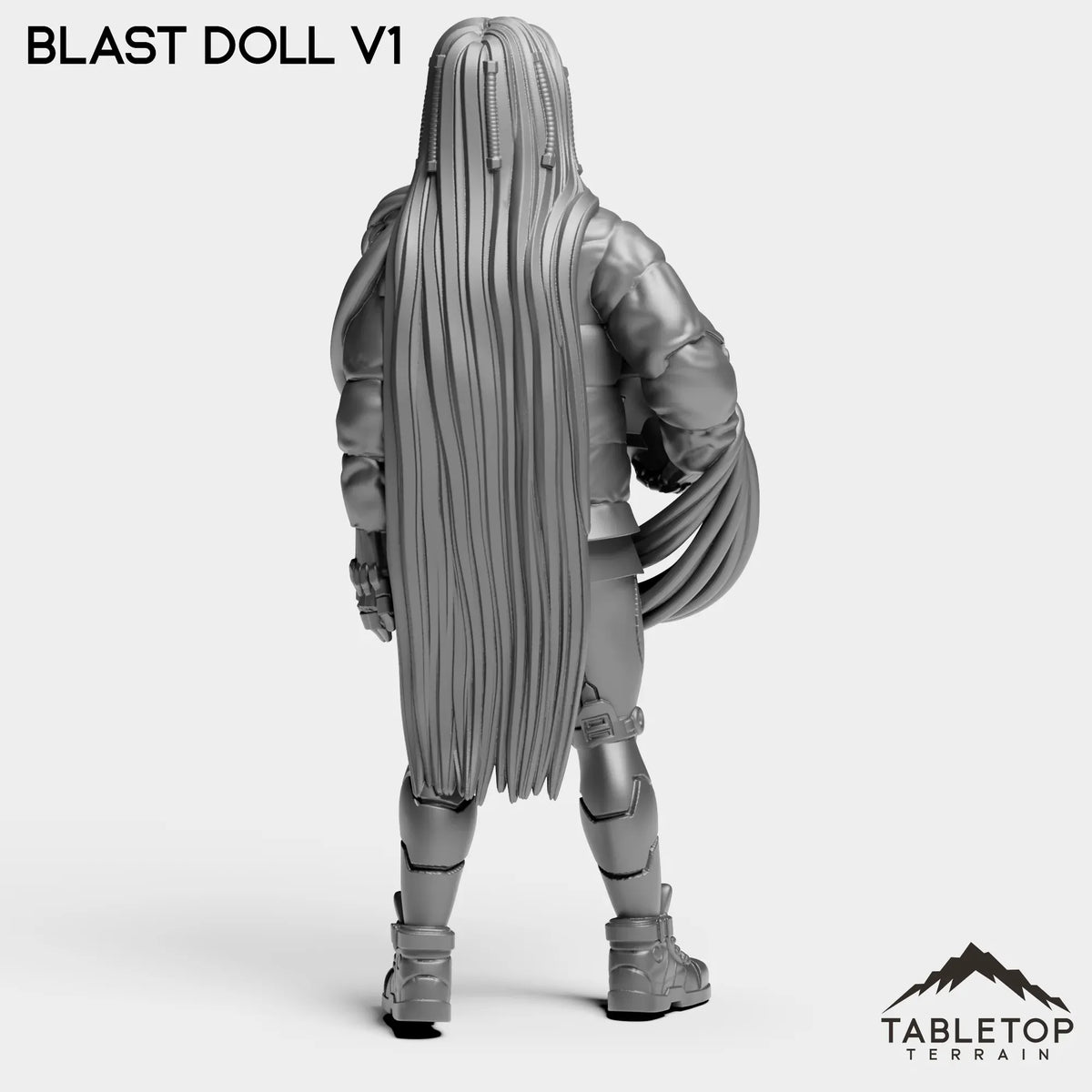 Tabletop Terrain Miniature Blast Doll