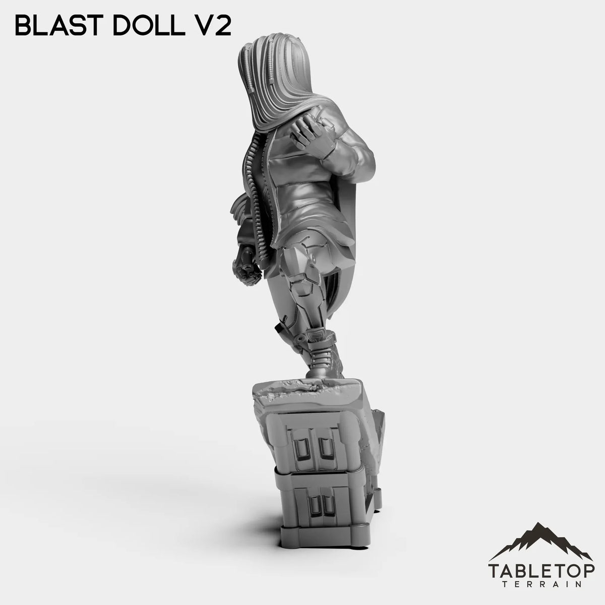Tabletop Terrain Miniature Blast Doll