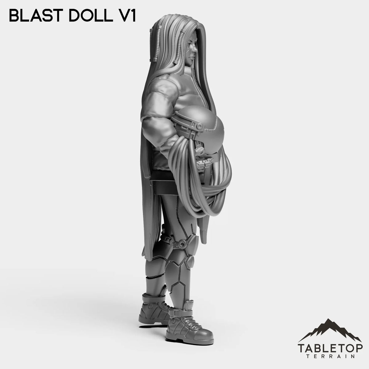 Tabletop Terrain Miniature Blast Doll