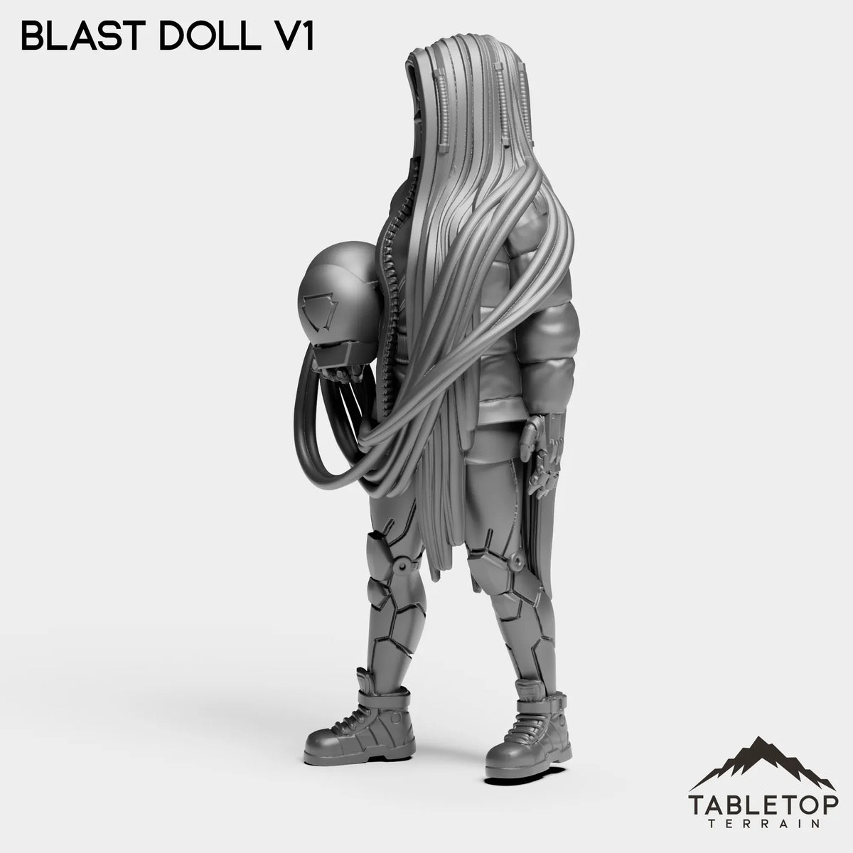 Tabletop Terrain Miniature Blast Doll