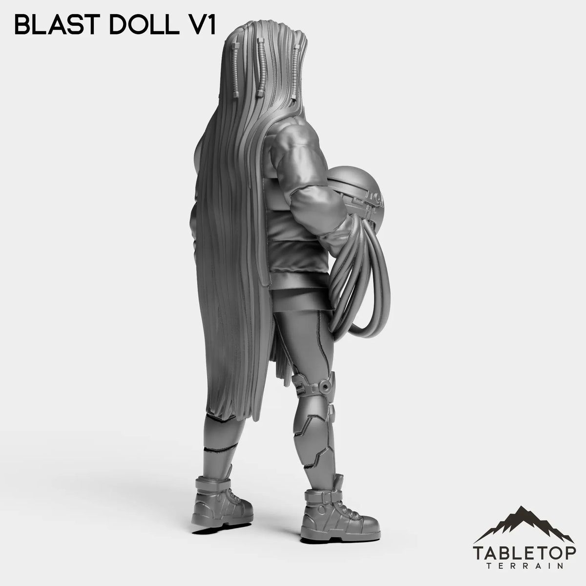 Tabletop Terrain Miniature Blast Doll