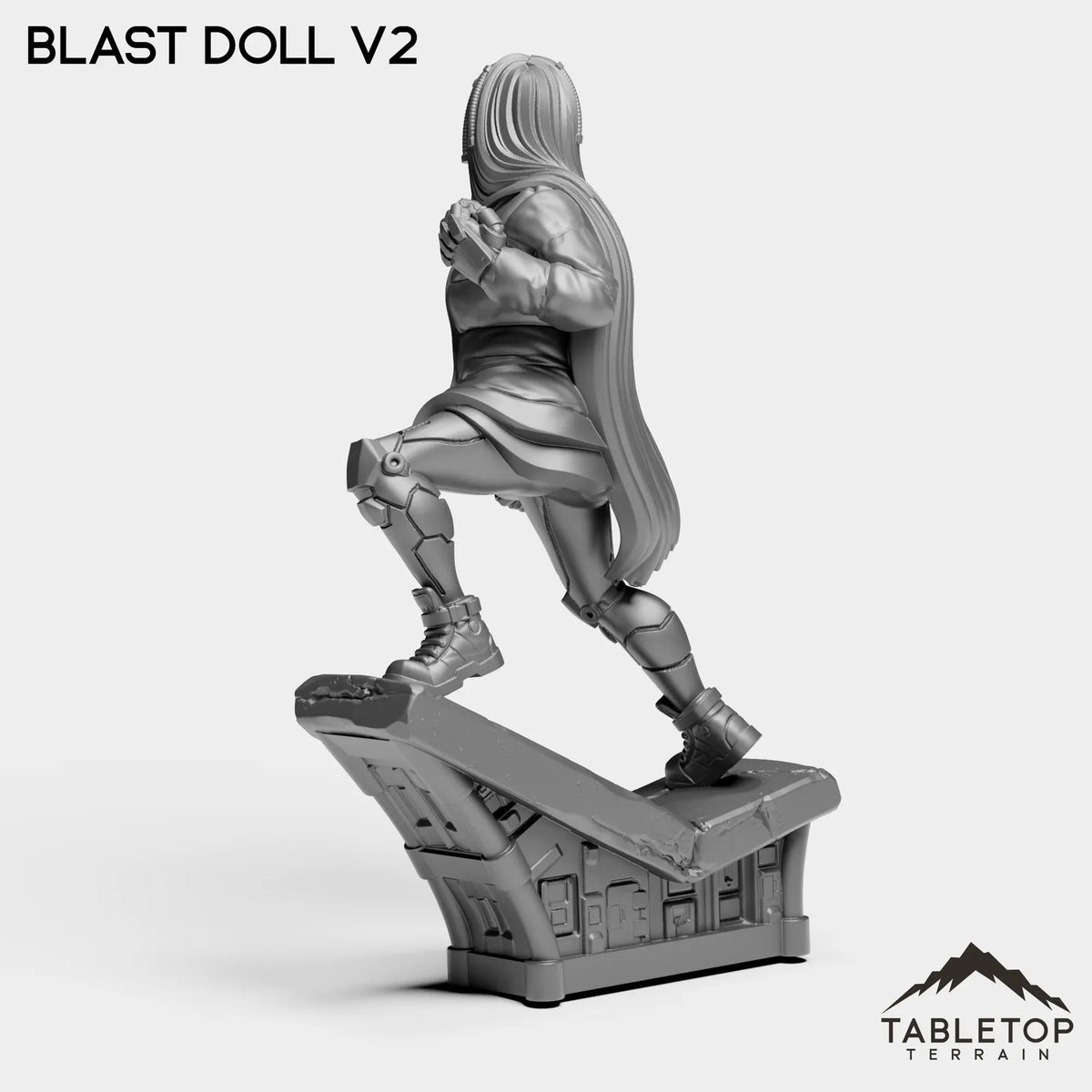 Tabletop Terrain Miniature Blast Doll