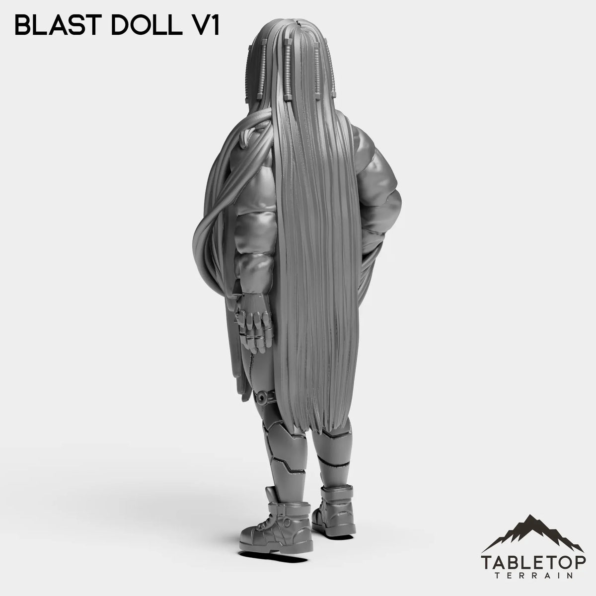 Tabletop Terrain Miniature Blast Doll
