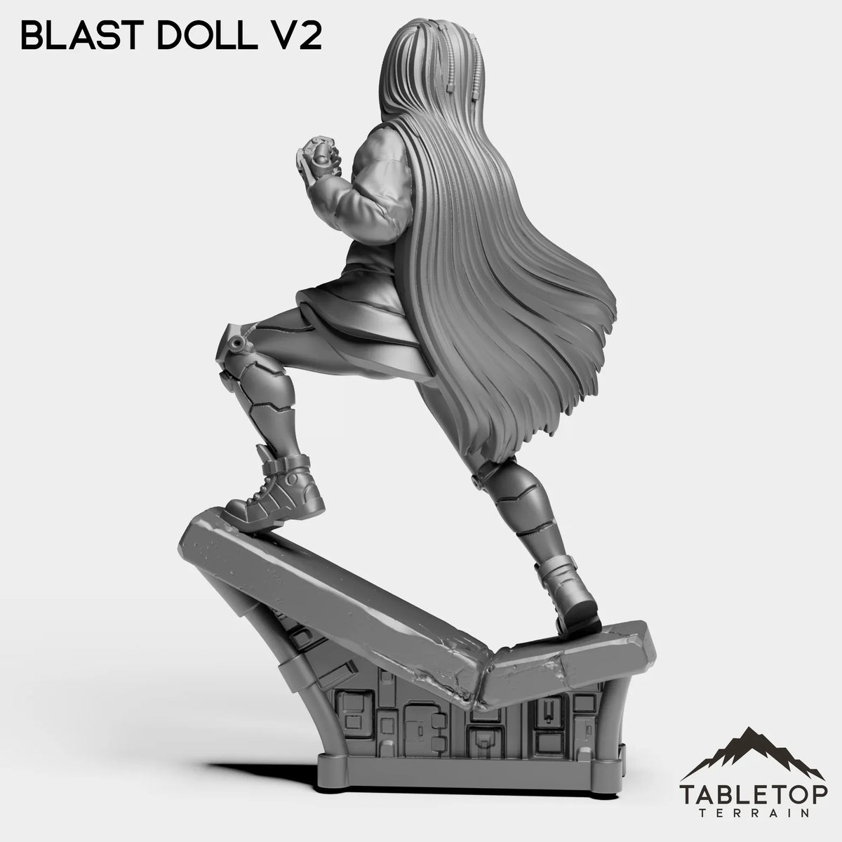 Tabletop Terrain Miniature Blast Doll