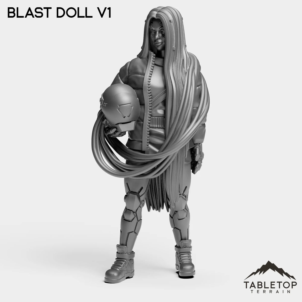 Tabletop Terrain Miniature Blast Doll v1 Blast Doll