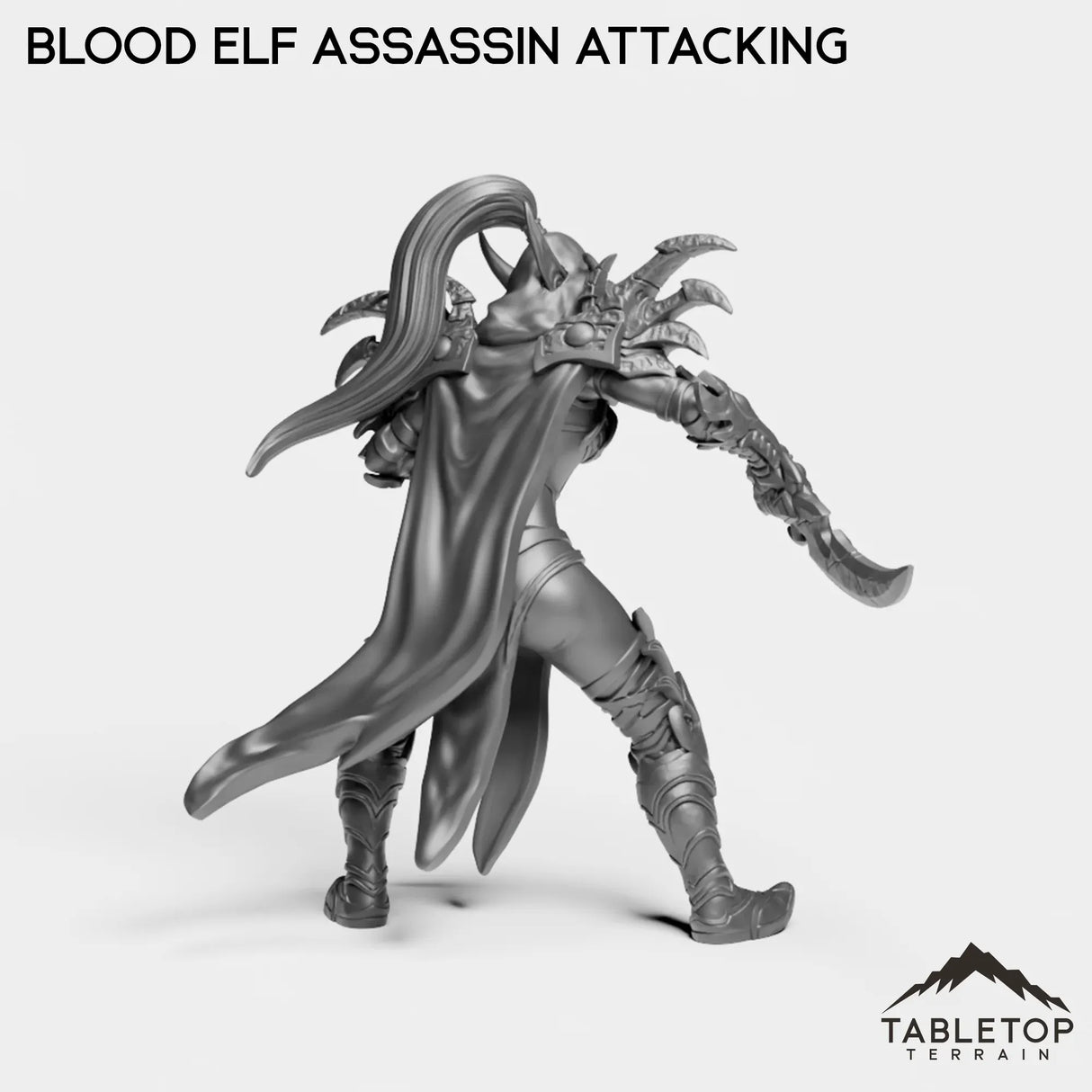 Tabletop Terrain Miniature Blood Elf Assassin